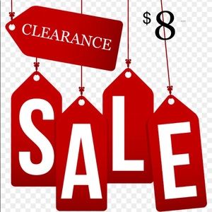 Clearance sale $8 dlls.